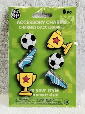 Sealed 3/$25 Set of 6 Themed Own Your Style Croc Charms by Lil' Bitz Modifi!!